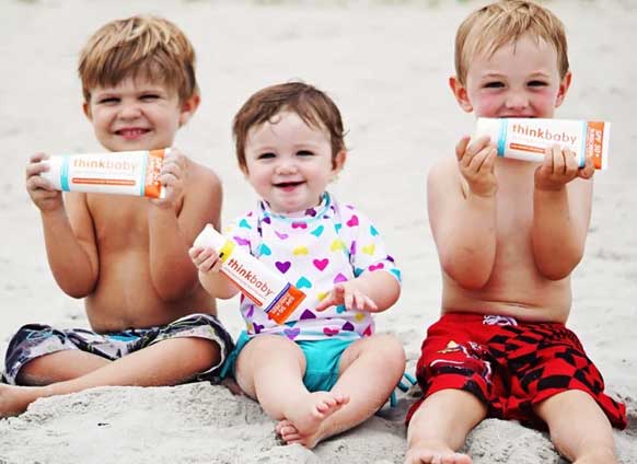 Thinkbaby Sunscreen, TJs the Kiddies Store
