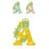 Animal Wooden Letter - A