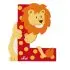 Animal Wooden Letter - L