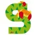 Animal Wooden Letter - S
