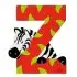 Animal Wooden Letter - Z