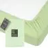 Organic Jersey Fitted Crib Sheet - Green