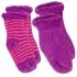 2 Pack Terry Socks Purple