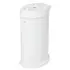 Stainless Steel Diaper Pail - White