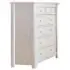 Cristallo 6 Drawer Dresser - Vintage White 