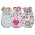 Sozo No Scratch Mittens - Flowers 03 months