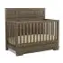 Foundry Convertible Crib - Brushed Pewter