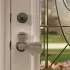 Door Lever Lock - Clear