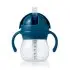 Transitions Straw Cup With Removable Handles 6oz - Navy