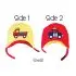 Reversible Winter Hat - Firetruck And Police
