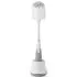 Bottle Brush With Nipple Cleaner - Grey