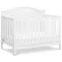 Charlie 4 in 1 Convertible Crib - White