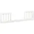 Emory Farmhouse Toddler Rail - Linen White
