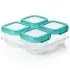 Baby Blocks Freezer Storage 4 oz Set - Teal