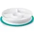 Stick N Stay Divided Plate - Teal