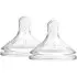 Options+ Wide Neck Level 3 Nipple 2 Pack