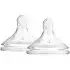 Options+ Wide Neck Level 4 Nipple 2 Pack