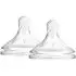 Options Wide Neck Y Cut Nipple 2 Pack