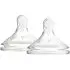 Options Wide Neck Y Cut Nipple 2 Pack