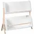 Tally Storage n Bookshelf - White Washed Natural