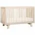 Hudson 3 in 1 Crib with Toddler Rail - Washed Natural