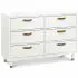 Tanner 6 Dresser Dresser - Warm White