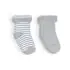 2 Pack Terry Socks - Grey