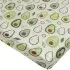 Fitted Muslin Crib Sheet - Avocado