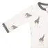 Zippered Footie - Giraffe