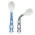 Silibend Bendable Spoon - Blue/Grey
