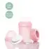 Glass Baby Bottle (150mL) - Rose Pink