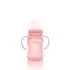 Glass Sippy Cup - Rose Pink