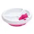 Plato Warm Feeding Plate - Pink