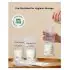 180ml Breastmilk Bag with Colour-Changing Temperature Indicator - 50 Count