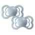 Supreme Latex Pacifier 2 Pack - Baby Blue