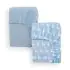 Jersey 2 Pack Crib Sheet - Blue