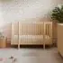 Pogo 8-in-1 Convertible Crib Natural Walnut
