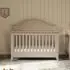 Barrow/Beckett Rustic 4-in-1 Convertible Curve Top Crib - Sandbar