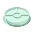 Stick & Stay Divided Plate - Opal