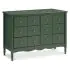 Liberty 6-Drawer Assembled Dresser - Forest Green