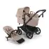 Donkey 6 Mono Stroller Black/Desert Taupe