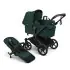 Donkey 6 Mono Stroller Black/Fern Green