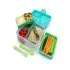 2 Tier Bento - Blue, Mint, Lime