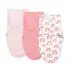 3 pack Monogram Collection Swaddle - Rainbow - Stage 1