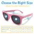 Urban Xplorer Sunglasses Classic Black Lenses - Peachy Pink