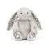 Grey Bunny Original - Floral Ears