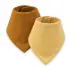 Kaffle Bandana Bib 2 Pack - Rust/Tan