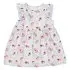 Modal Dress  - Peonies On Light Blue