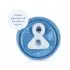 No Spill Lid with Valve - Denim