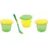 3 Microwave Bowls with Spoon - Assorted/Assorti